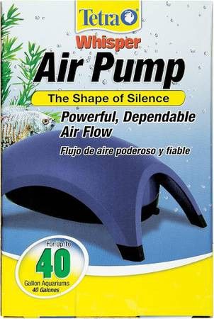 Tetra Whisper 40 Air pump for Aquarium Fish Tank