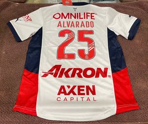 Puma Chivas white Piojo Alvarado jersey