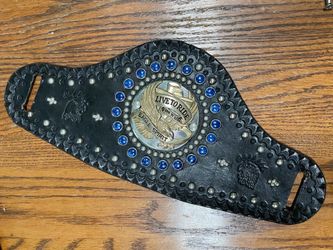 Vintage Harley Davidson Leather Kidney Belt