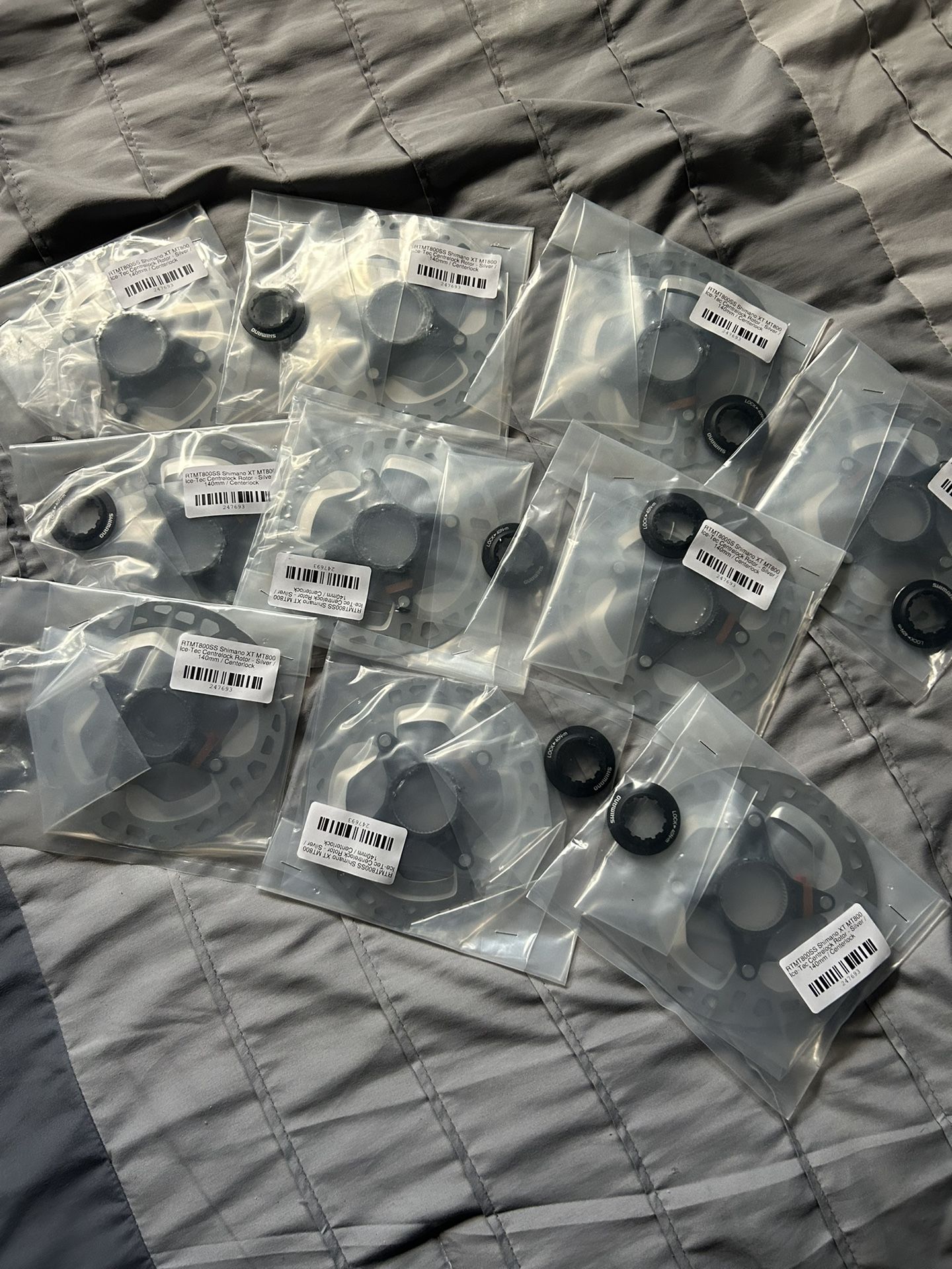 Shimano Deore XT MT800 ice take center lock rotator 140mm, Cen