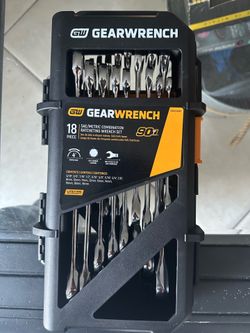 Gearwrench 18 piece ratcheting set