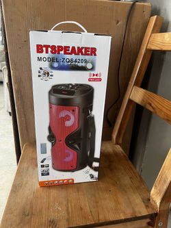 BTS Speaker (black,red)