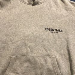 Essentials Hoodie Grey