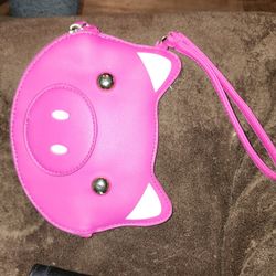 Small bag/wristlet/wallet  Betsey Johnson Pink Piggy