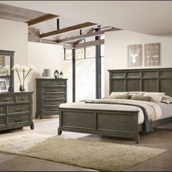 BEAUTIFUL NEW LINDEX QUEEN BEDROOM SET SALE ONLY $799. IN STOCK SAME DAY DELIVERY 🚚 EASY FINANCING 
