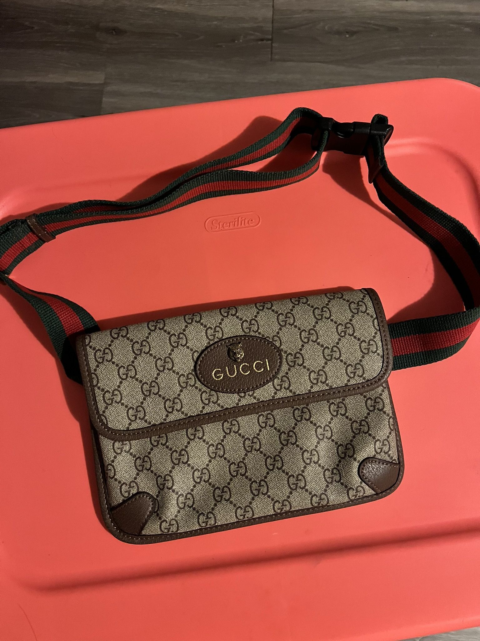 Gucci Original GG Supreme Canvas Ophidia Belt Bag