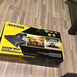 Kicker 2400w Amp 