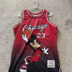 Mickey Mouse Basketball Jeresy Size Medium