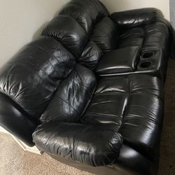 Love Seat Couch Recliner/ Rocker