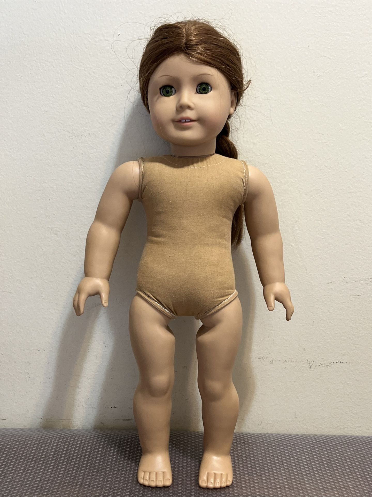 18” American Girl Pleasant Co. Doll Reddish Blonde Hair Green Eye - Clean, Nice!