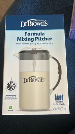 Brand new formula mixing pitcher