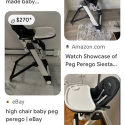 HIGH CHAIR BABY PEG PEREGO SIESTA