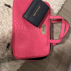 Michael Kors Wallet And VS Makeup Bag