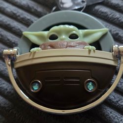 Grogu car scent holder × Bath and Body works