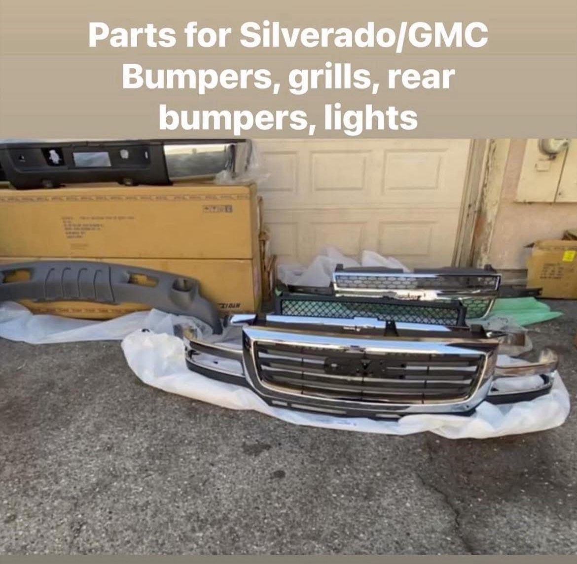 MSG FOR PARTS Chevy/GMC/TACOMA NEW