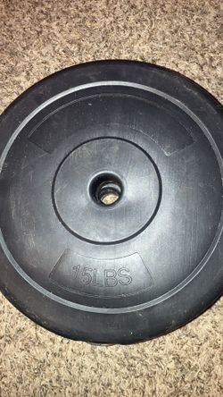 Set Of 2 15lb Weight Plates