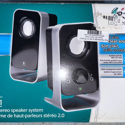 Logitech LS11 2.0 stereo speaker system