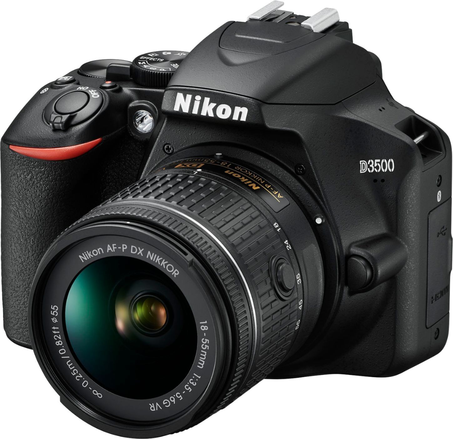 Nikon D3500 Digital SLR Camera BUNDLE w tripod, case and more