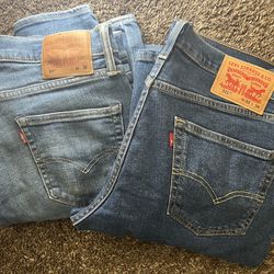 Men’s Levi’s 511 34 x 36, 33 x 34