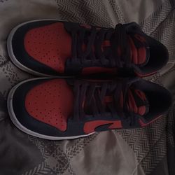 Nike red and navy blue
