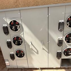 Siemens Uni-pack metering System 600A Max 240V Model WP 6612