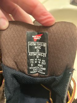 Red wing boots