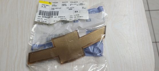 Chevy Emblem Grill Real Bumper