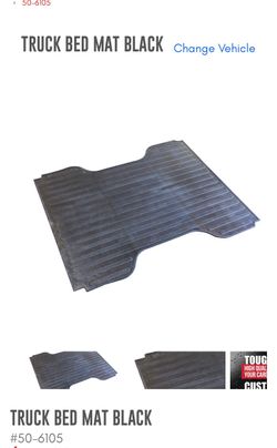 TRUCK BED MAT BLACK
