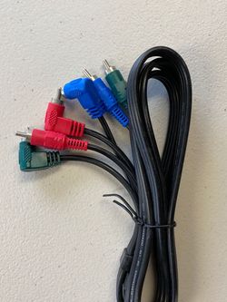 RGB RCA MALE TO MALE (3ft cable)