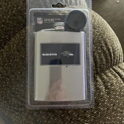 Stainless Steel Raven Flask