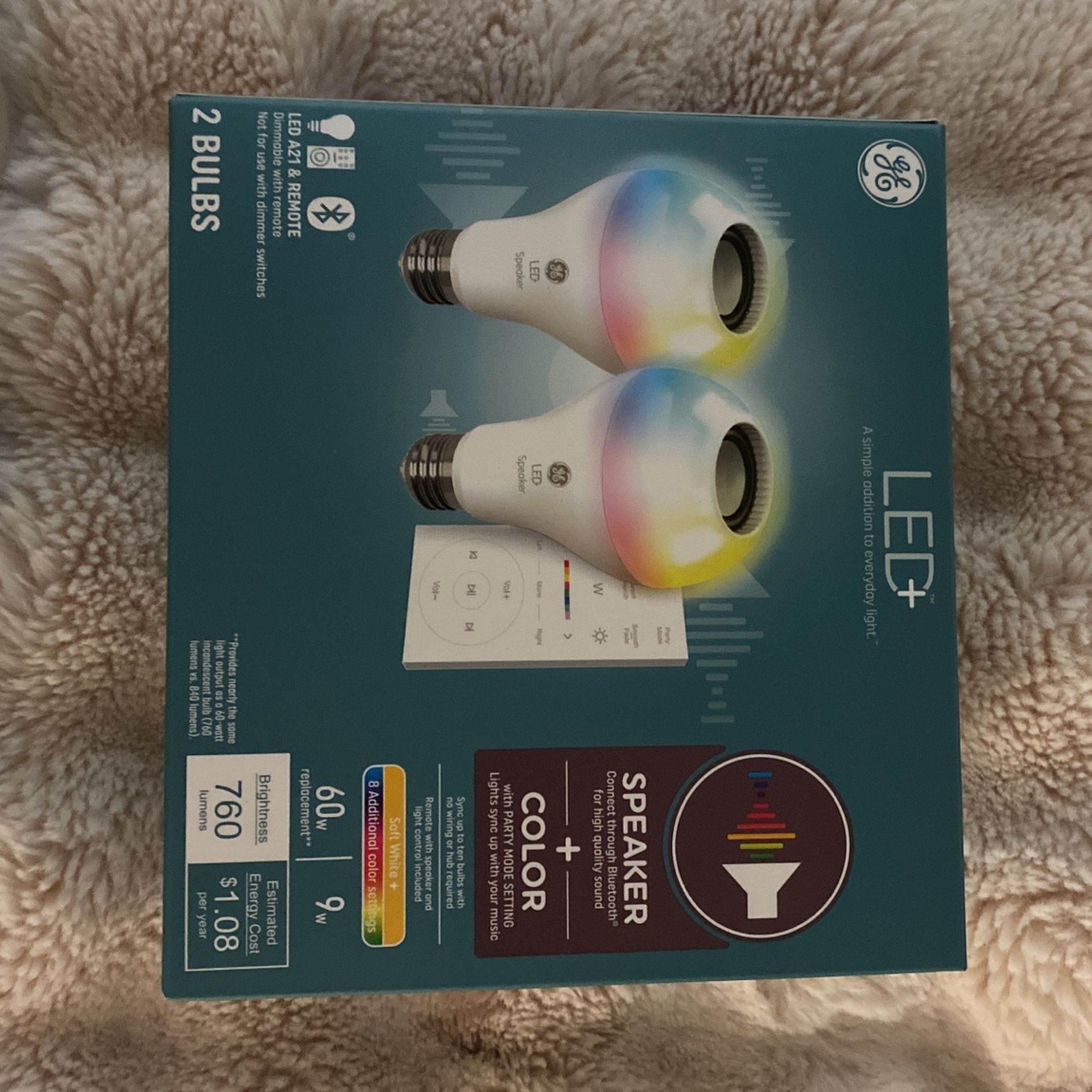 Led Bluetooth Speaker Light Bulbs