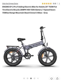 E foldable bike