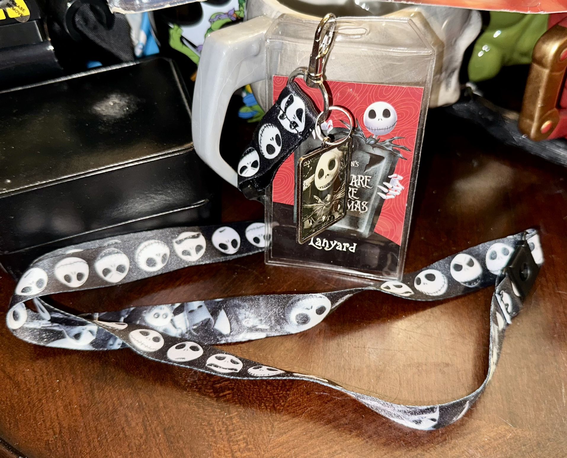 Nightmare Before Christmas Jack Lanyard 