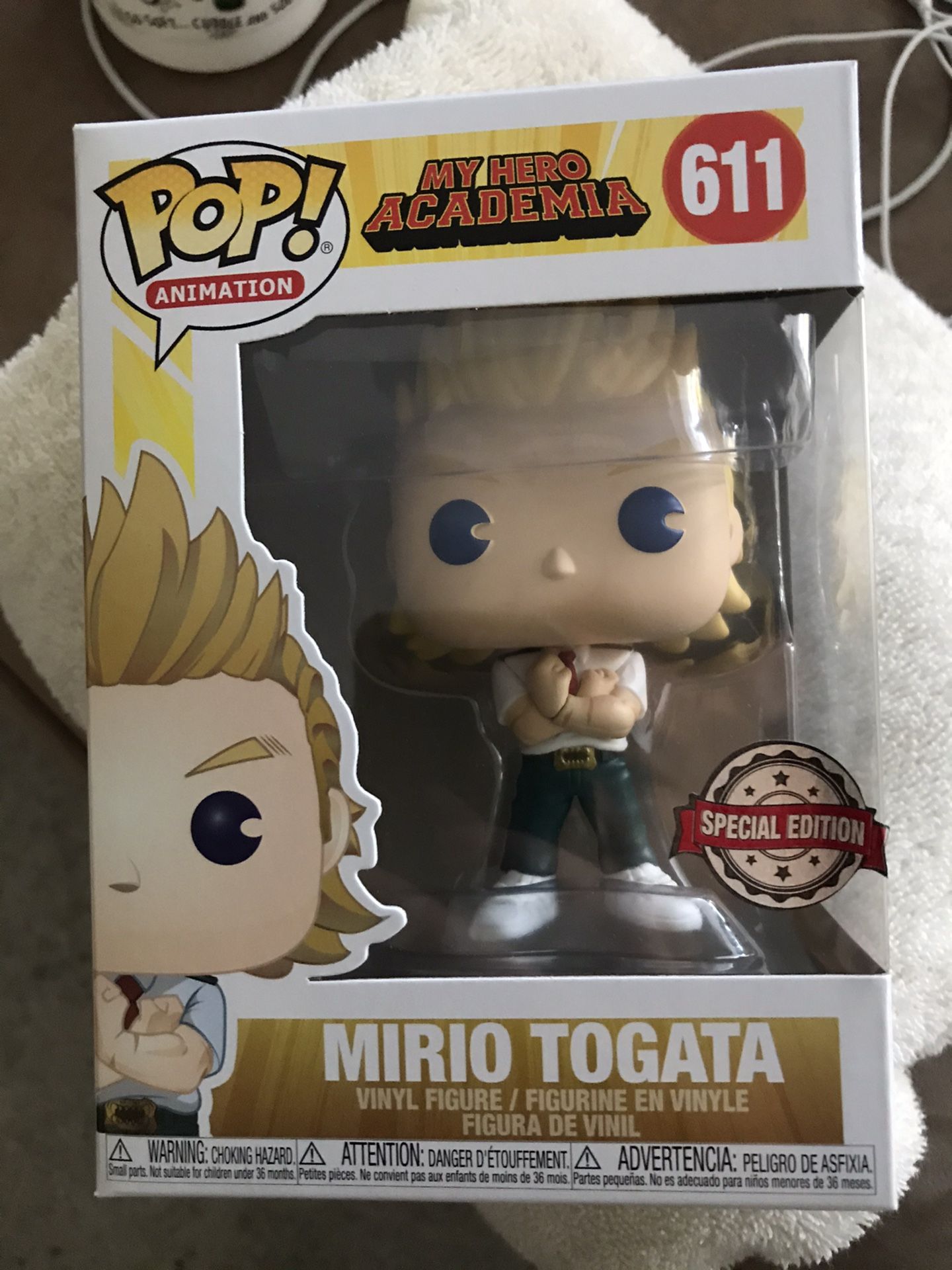 Funko pop my hero academia Mirio Togata