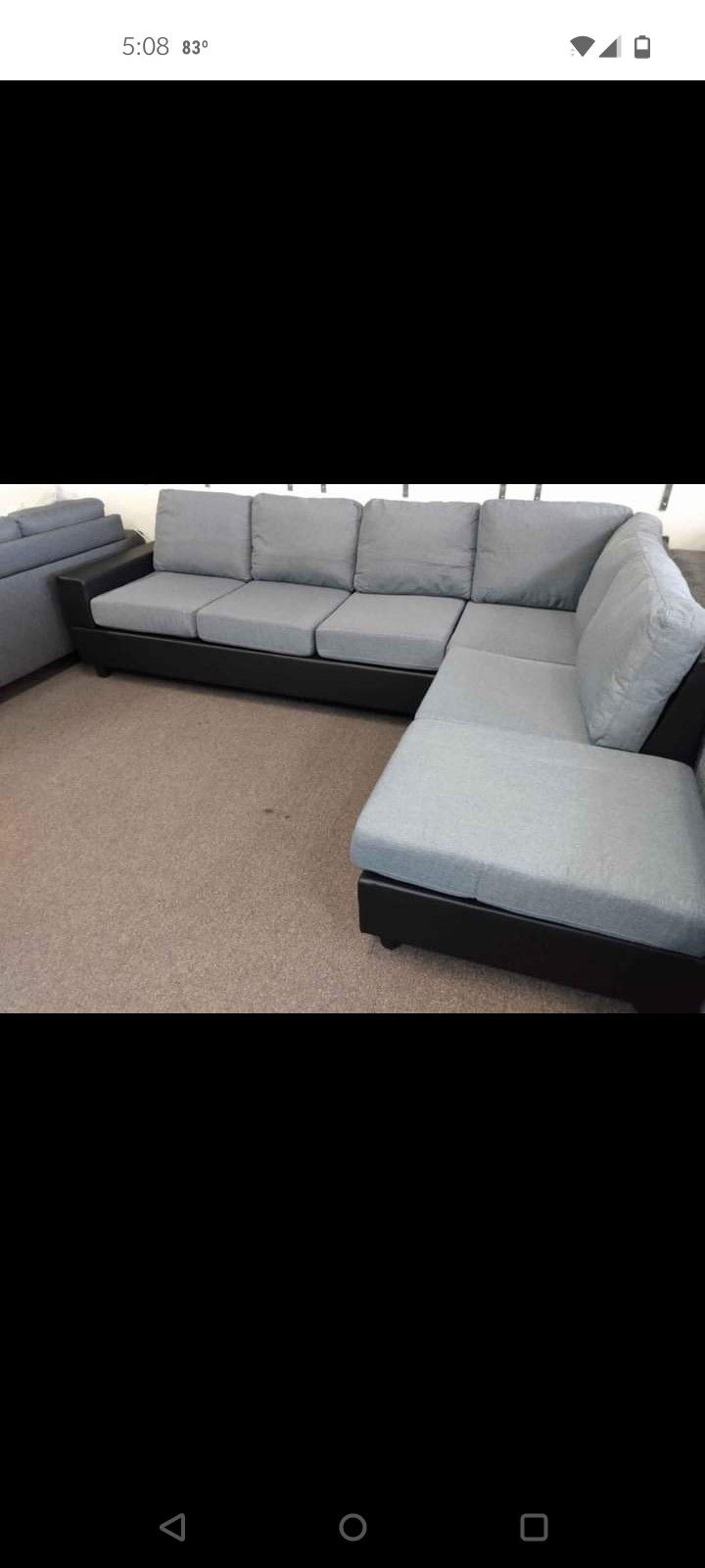 New Grey Reversible Sectional