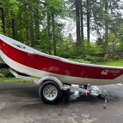 Pristine 2010 Clackacraft 16ft High Side Drift Boat - $7,900 (Portland)