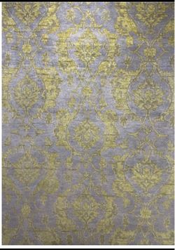 Hand knotted rug