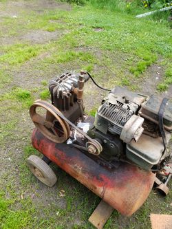 Gas Powered air Compressor And A 5000 Watt generator 