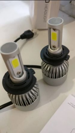 2pcs Car/Auto LED 8000LM 6500K*6 Months Warranty*Headlight Bulbs Low, High, Fog, Daytime, Luces Led, 9005, 9006, 9012, H1, H3, H7, H11, H4, 9007, H13