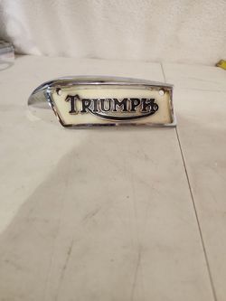 Triumph Motorcycle Tank Badge Emblem