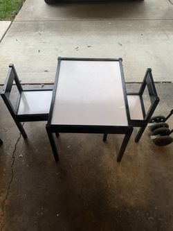 IKEA Kids Table & 2 Chairs