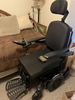 Electric Black Wheelchair