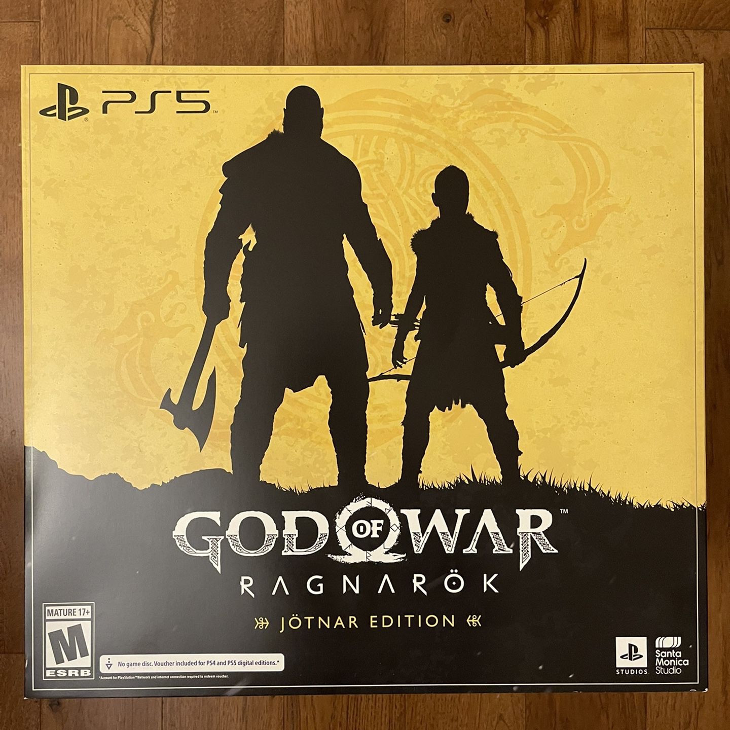  God of War Ragnarök Jötnar Edition - PS4 and PS5 Entitlements :  Electronics