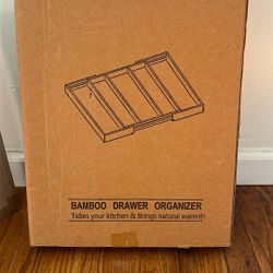 Bamboo Drawer Organizer 