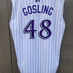 Mike Gosling Louisville Bats Minor League Baseball MiLB Rawlings Jersey Size 46