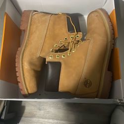 Brown Double Sole Timberland Boots
