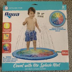 Aqua Count With Me Splash Mat