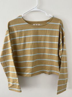 Madewell Cropped Long Sleeve