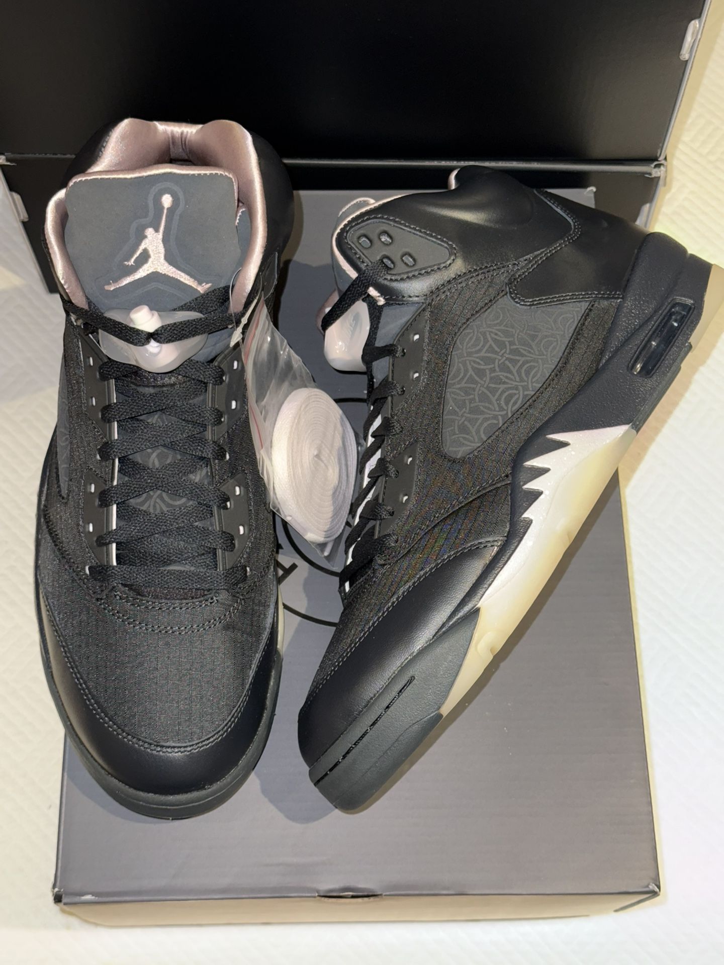 Jordan 5 Retro x PSG - Off Noir - Size 12M - HQ3004-001 - 2025