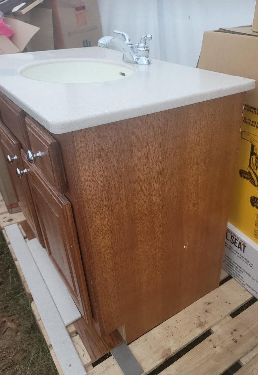 Bathroom Vanity & Medicine Cabinet